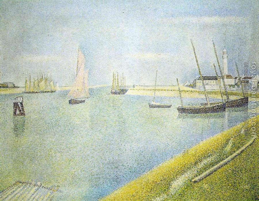 Georges Seurat : The Channel at Gravelines, in the Direction of the Sea